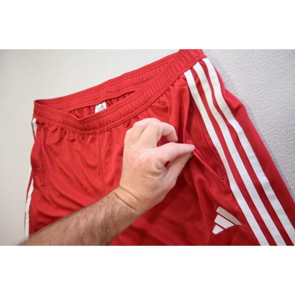 Adidas Sweat Pants AeroReady Soccer Jogger Taper Athletic Mens Size 2XL XXL - Picture 7 of 11